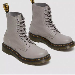 Dr. Martens 1460 Pascal Virginia Boots 27641 in Zinc Gray